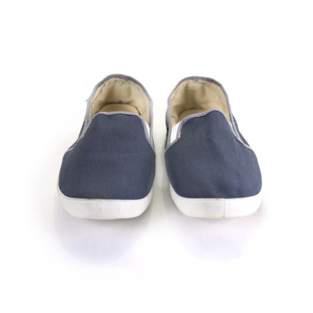 Слипоны серые 