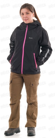 Ветровка «Бриз» (таслан, черный/фуксия) PAYER