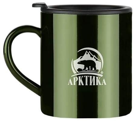 Термокружка 200 мл болотная