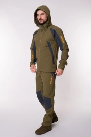 Костюм "REPTIL" (SoftShell APEX, Хаки) TRITON