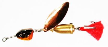 блесна вращающаяся с колокольчиком (1 лепесток)23,5гр(уп-5шт)