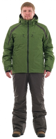 Аргус костюм (плащевая, зеленый/серый)