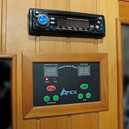  Инфракрасная 4-х местная сауна Hemlock