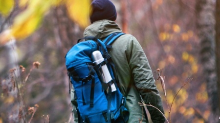 Термос с узким горлом 1,2 л современный 