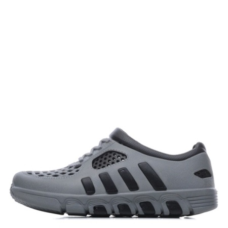 Коралловые кроссовки мужские серо-чёрные