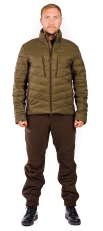 Куртка мужская «Mangust» (нейлон, коричневый)