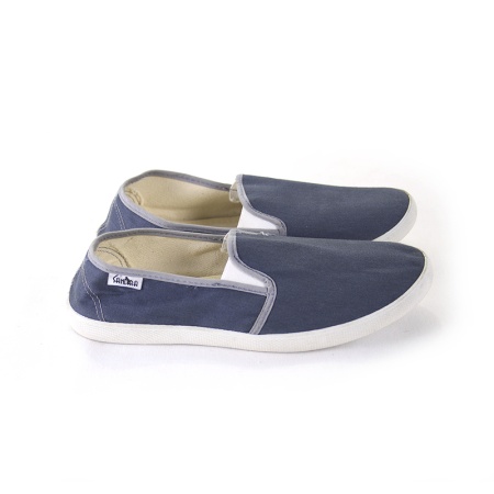 Слипоны серые 