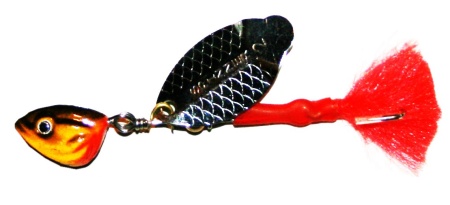 блесна вращающаяся с подгрузом  (1 лепесток)  15гр (уп-5шт)
