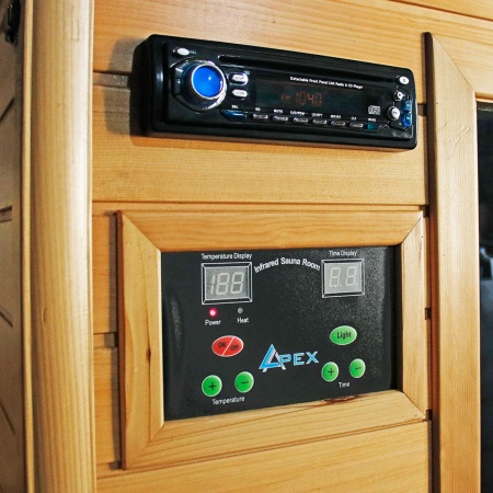 Инфракрасная 2-х местная сауна Hemlock