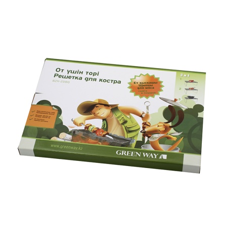 Решетка для костра + щипцы в подарок