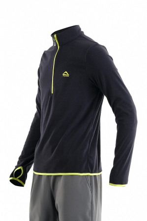 Толстовка «Тахо» (флис 150гр, т.синий с лимонным) PAYER