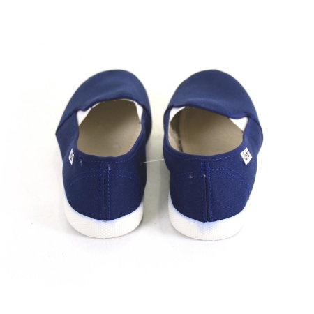 Слипоны синие 