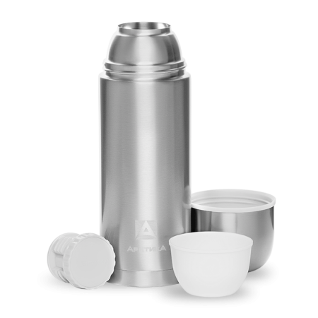 Современный термос 1 л с узким горлом 