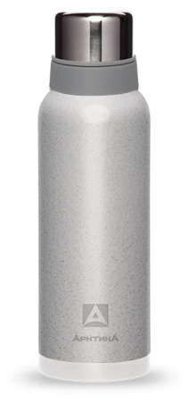 Термос для напитков 1200 мл серебристый