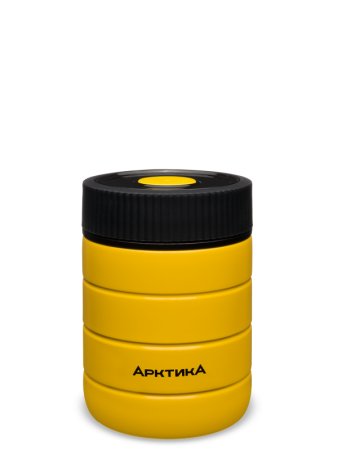 Термос для еды вакуумный (жёлтый)