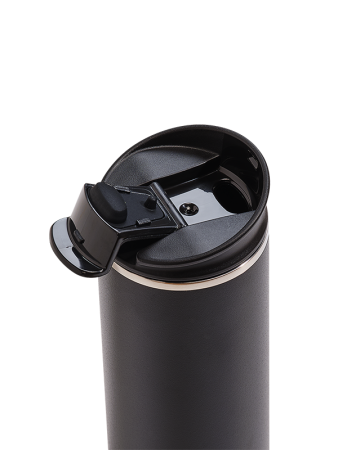 Термос-кружка вакуумный, бытовой, тм «Арктика», 0.48 л, арт. 710-480 чёрный