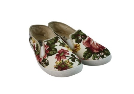 Слипоны гобелен 