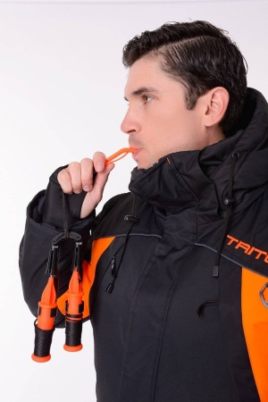 Костюм-поплавок "СКИФ" -40 ПК (Таслан, Чёрно-оранжевый) TRITON