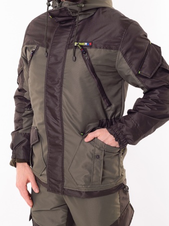 Костюм "ГОРНЫЙ-5" (Таслан, Флис) Темный Хаки