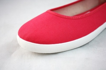 Балетки коралловые