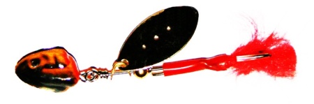 блесна вращающаяся с подгрузом (1 лепесток )  17гр (уп-5шт) блесна вращающаяся с подгрузом (1 лепесток )  17гр (уп-5шт)