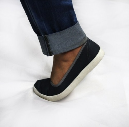 Балетки серые 