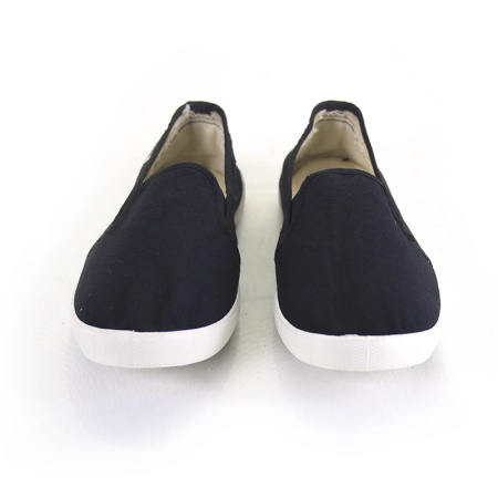 Слипоны черные 