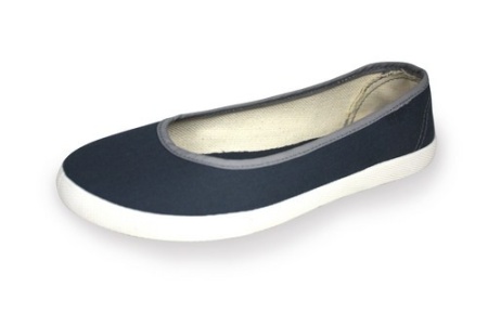 Балетки серые 