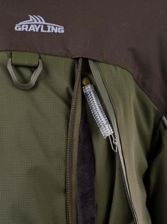 Костюм «Скат Зима 2020» (таслан, хаки) GRAYLING