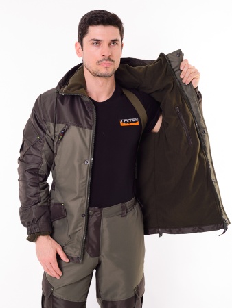 Костюм "ГОРНЫЙ-5" (Таслан, Флис) Темный Хаки