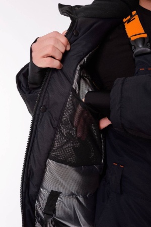 Костюм-поплавок "СКИФ" -40 ПК (Таслан, Чёрно-оранжевый) TRITON