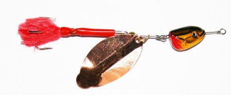 блесна вращающаяся с подгрузом (1 лепесток) 33,5гр(уп-5шт)
