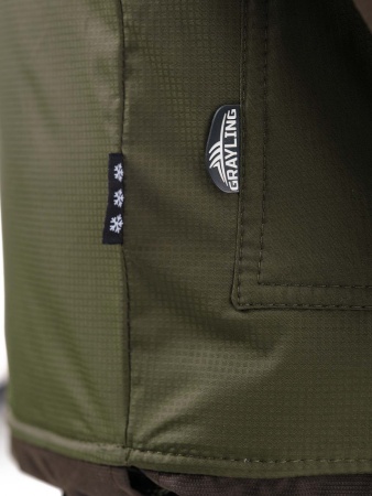 Костюм «Скат Зима 2020» (таслан, хаки) GRAYLING
