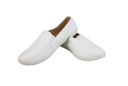 Слипоны белые