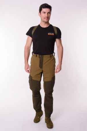 Костюм "ГОРНЫЙ -5" (Брезент, Флис) Хаки