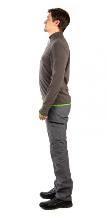 Толстовка «Тахо» (флис 150гр, серый с зеленым) PAYER  Толстовка «Тахо» (флис 150гр, серый с зеленым) PAYER