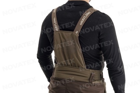 Костюм «Скат Зима NEW» (таслан, хаки) (комбинезон) GRAYLING