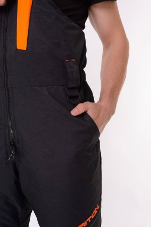 Костюм-поплавок "СКИФ" -40 ПК (Таслан, Чёрно-оранжевый) TRITON