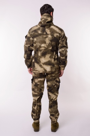 Костюм "ГОРНЫЙ -5" (РипСтоп, Флис) Серый Мох