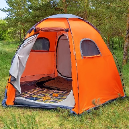 Палатка "Жасыбай" 4-х местная, лотос