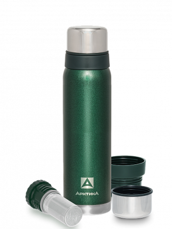 Термос американский дизайн с ситечком