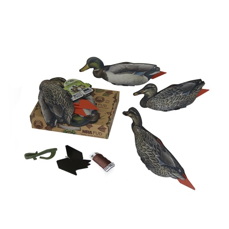 Комплект разборных чучел NRA FUD "Кряква" (6 шт.) 
