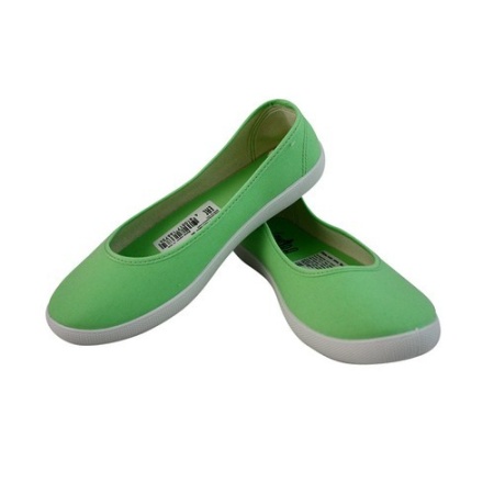 Балетки салатовые 