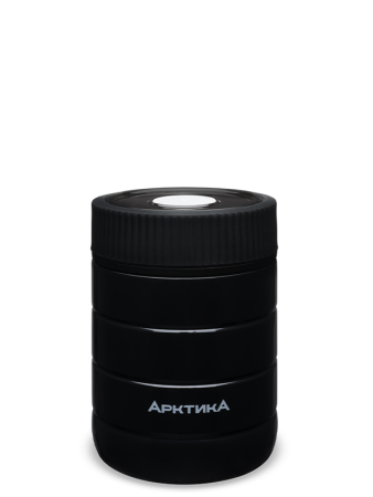 Термос для еды вакуумный (чёрный)