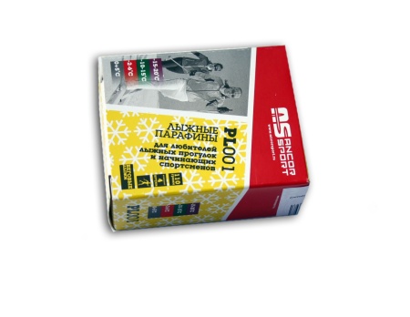 Лыжные парафины для любителей (в уп. 4шт по 110г)