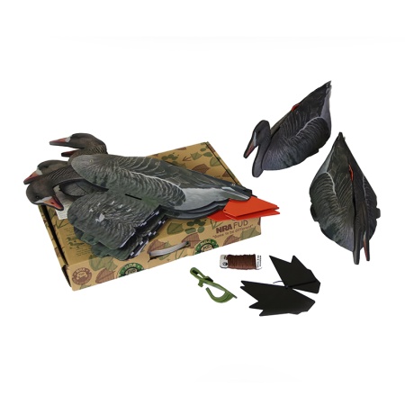 Комплект разборных чучел  NRA FUD "Белолобый гусь" (6 шт.) 